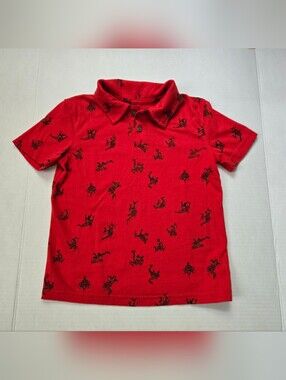 Toddler Spiderman Polo Shirt - 5T